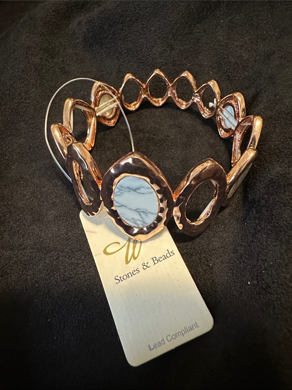 Rose Gold stretch Bracelet
